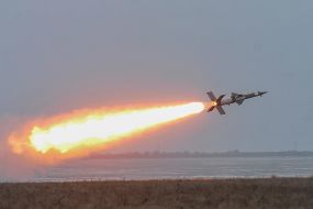 Tests at the testing ground in the Odessa region