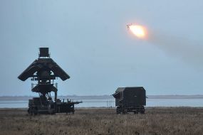 Tests at the testing ground in the Odessa region