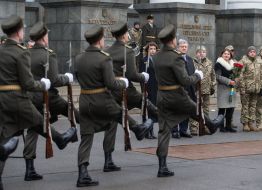Marina Poroshenko, Petro Poroshenko, Stepan Poltorak and Nina Martsenyuk