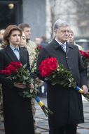 Petro Poroshenko with his wife Marina