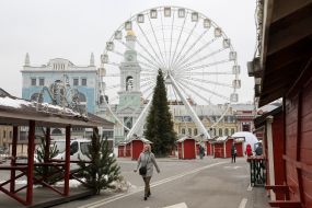 Christmas tree on Kontraktova Ploshcha