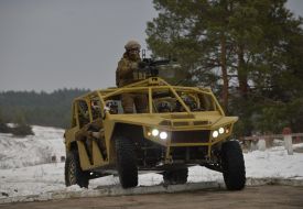 Test of a military car-buggy