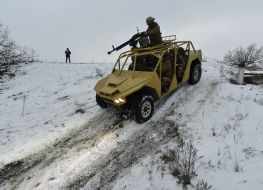 Test of a military car-buggy