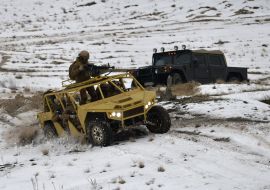 Test of a military car-buggy