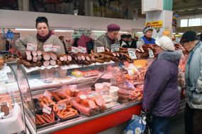 Sale of sausage