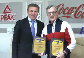 Sergey Bubka and Gennady Sartinsky