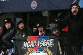 Fans of FC "Lyon"