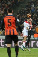 The game moment of the match