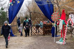 Entrance to the residence of Santa Claus