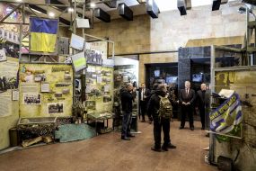 Petro Poroshenko at the Museum of Heroes ATO