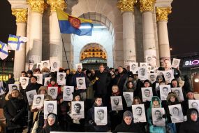 The action "Remember those who are in captivity"