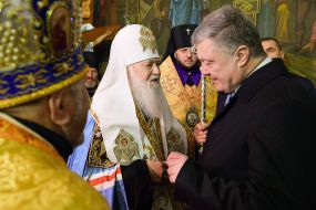 Petro Poroshenko and Filaret