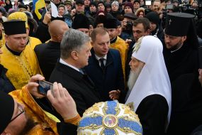 Petro Poroshenko and Filaret