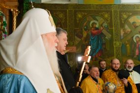 Petro Poroshenko and Filaret