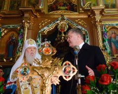 Petro Poroshenko and Filaret