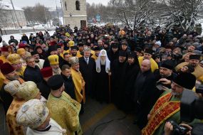 Petro Poroshenko and Filaret