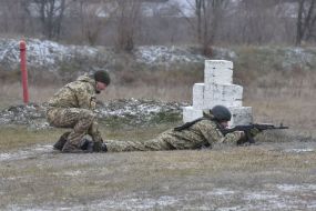 Навчальні стрільби бригади територіальної оборони
