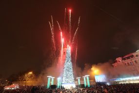Main Christmas tree of Ukraine