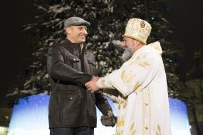 Vitali Klitschko and Saint Nicholas