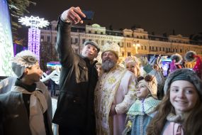 Vitali Klitschko and Saint Nicholas