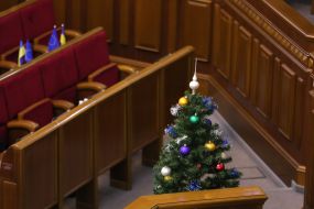 New Year tree in VRU