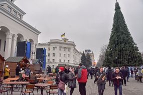 New Year's tree in Kherson
