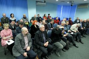 Participants of the presentation of the book "Gospel Buchatske"