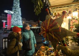 New Year's town in Kiev
