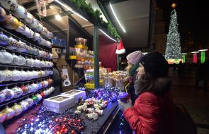 New Year's town in Kiev