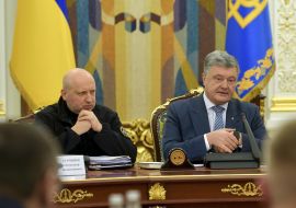 Alexander Turchinov, Petro Poroshenko