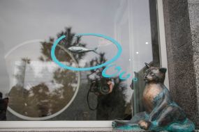 Скульптура кота в Одесі