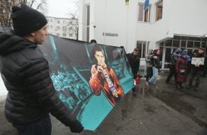 The action "Bring cans to the Ministry of Internal Affairs"