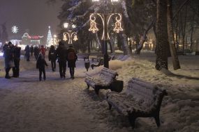 Новорічна ілюмінація в Чернігові