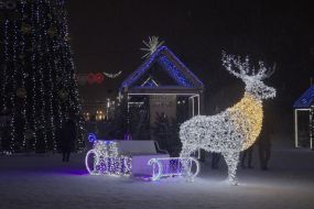 New Year's Illumination in Chernihiv