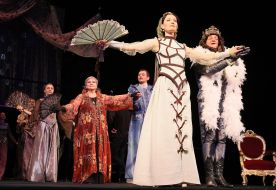 Premiere of the play "Mazepa"