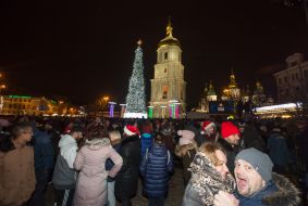 People celebrate New 2019