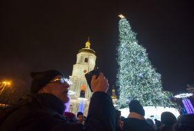 People celebrate New 2019