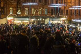 People celebrate New 2019