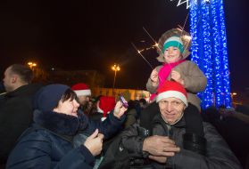 People celebrate New 2019