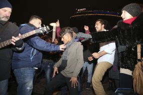 People celebrate New 2019