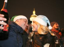 People celebrate New 2019