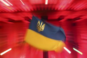 Participants torchlight procession