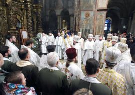 Christmas liturgy in St. Sophia Cathedral