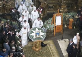 Christmas liturgy in St. Sophia Cathedral