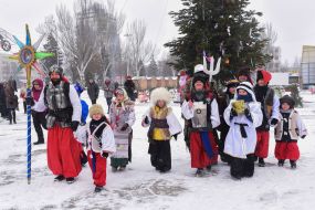 Праздник "Казацкое Рождество" в Запорожье