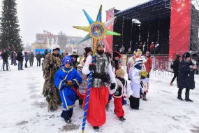 Праздник "Казацкое Рождество" в Запорожье