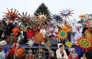 Procession stargazers in Lviv
