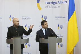 Alexander Biletsky and Pavlo Klimkin