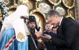 Filaret and Petro Poroshenko
