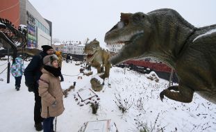 Выставка "Живые динозавры"